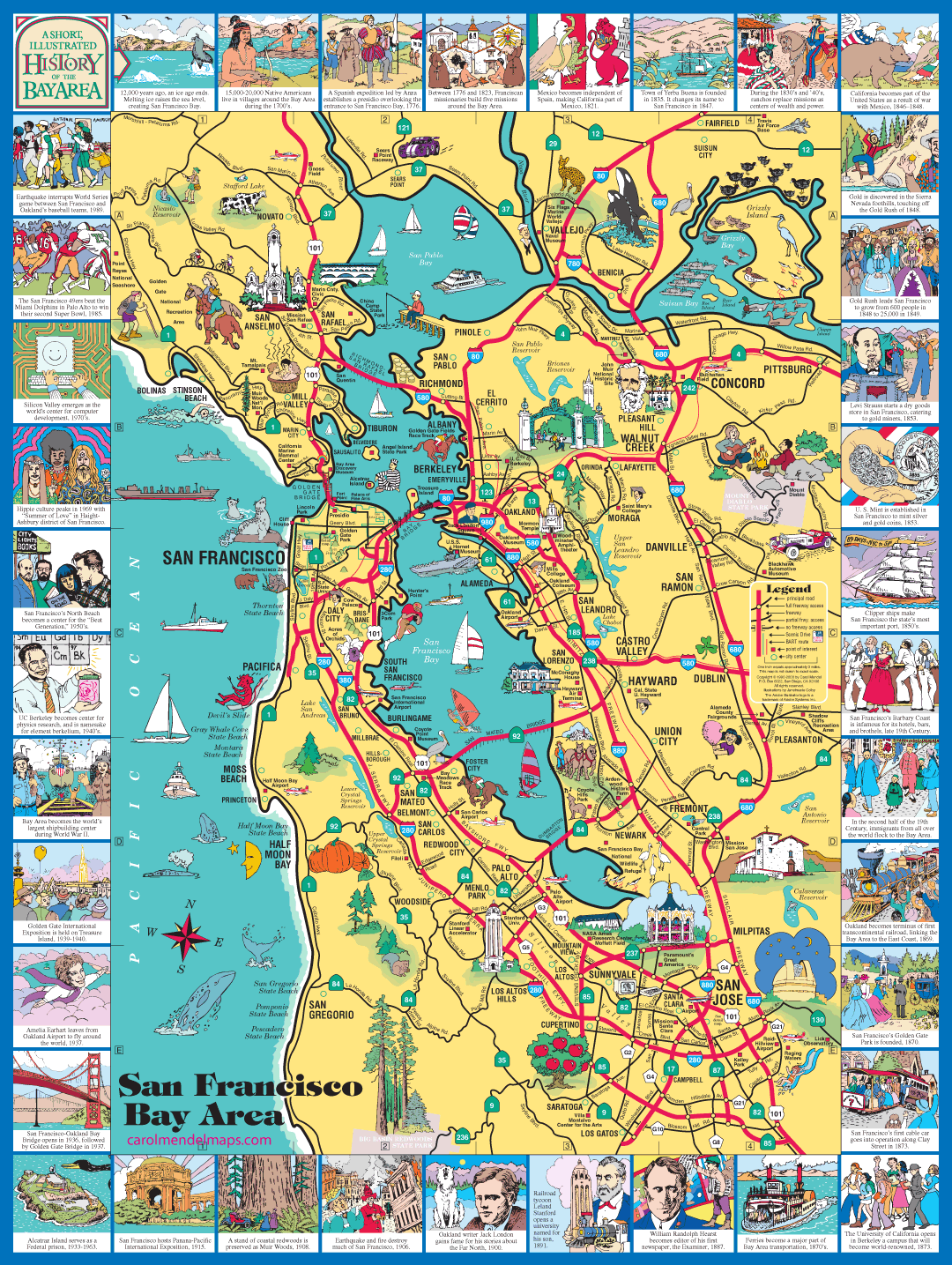 San Francisco Bay Area map