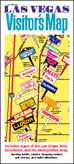 front cover of the Las Vegas Visitor's Map