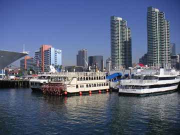 view from Broadway Pier