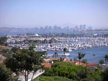 View of the city from Armada Terrace